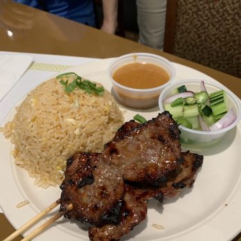 Thai BBQ - lunch special - beef satay - Thai Near Me - Las Vegas, Nevada Thai BBQ - lunch special - beef satay - Thai Near Me - Las Vegas, Nevada