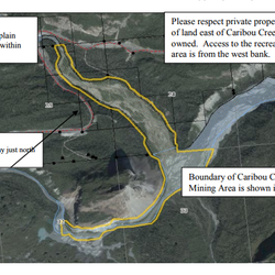 Caribou Creek Recreational Mining Area