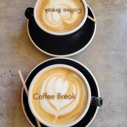La Vida - This is SERIOUSLY how La Vida serves their café con leche! YUMMY!!