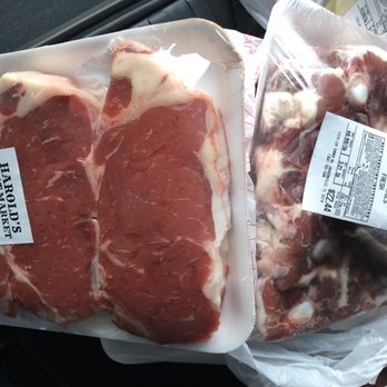Harolds Meat Market - New York strip steak and beef oxtails. - Meat Shops Near Me - Jacksonville, Florida Harolds Meat Market - New York strip steak and beef oxtails. - Meat Shops Near Me - Jacksonville, Florida