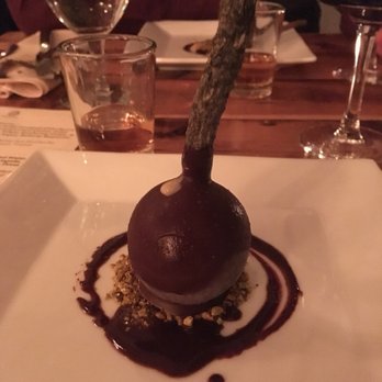 Mana Restaurant - The 5th and final course, my favorite, a coconut ice cream lollipop! - New American Near Me - Leavenworth, Washington Mana Restaurant - The 5th and final course, my favorite, a coconut ice cream lollipop! - New American Near Me - Leavenworth, Washington