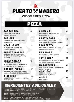 Menu photo 1 Pizzeria Puerto Madero Guaynabo, PR Menu photo 1 Pizzeria Puerto Madero Guaynabo, PR