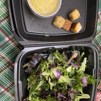 The Twisted Grape - Southern fried chicken salad. Missing most of what's supposed to be on it!!! - Italian Near Me - Cameron, North Carolina The Twisted Grape - Southern fried chicken salad. Missing most of what's supposed to be on it!!! - Italian Near Me - Cameron, North Carolina