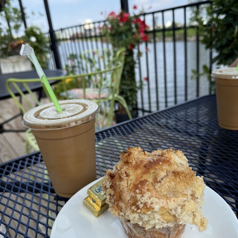 Clifford's Coffee Canal - Apple cinnamon muffin (rotates) - Coffee & Tea Near Me - Benton Harbor, Michigan Clifford's Coffee Canal - Apple cinnamon muffin (rotates) - Coffee & Tea Near Me - Benton Harbor, Michigan