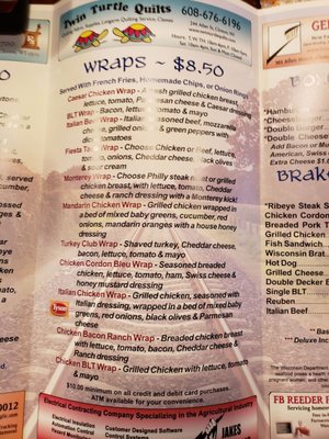 Menu photo 3 BOXCARS Pub & Grub Clinton, WI Menu photo 3 BOXCARS Pub & Grub Clinton, WI