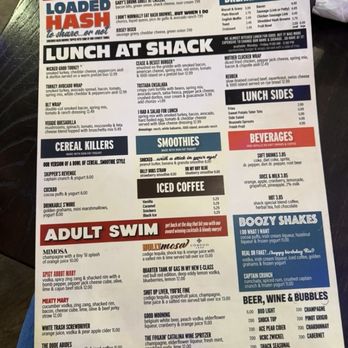 Shack Breakfast & Lunch - Menu, lunch side - Breakfast & Brunch Near Me - Fallon, Missouri Shack Breakfast & Lunch - Menu, lunch side - Breakfast & Brunch Near Me - Fallon, Missouri