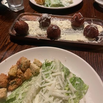 Vespaio Ristorante - Crispy Dauphine Potatoes / Caesar Salad - Italian Near Me - Austin, Texas Vespaio Ristorante - Crispy Dauphine Potatoes / Caesar Salad - Italian Near Me - Austin, Texas