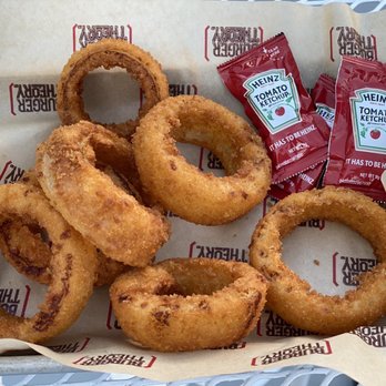 Burger Theory - We asked for onion rings for an appetizer even though they weren't listed as such. They are good. - Burgers Near Me - Spring Lake, Michigan Burger Theory - We asked for onion rings for an appetizer even though they weren't listed as such. They are good. - Burgers Near Me - Spring Lake, Michigan