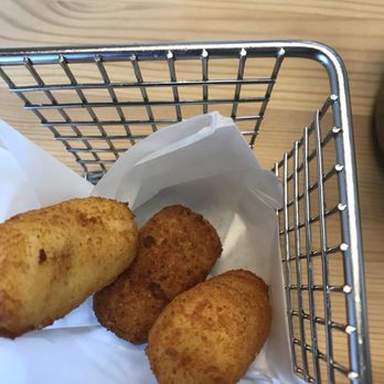 Café Bea - Cheese and ham croqueta - Cafes Near Me - Miami, Florida Café Bea - Cheese and ham croqueta - Cafes Near Me - Miami, Florida
