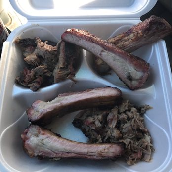 Burndt Ends Bbq - Now that's what I call a meat plate. Ribs, brisket, and pulled pork - Food Trucks Near Me - Jacksonville, Florida Burndt Ends Bbq - Now that's what I call a meat plate. Ribs, brisket, and pulled pork - Food Trucks Near Me - Jacksonville, Florida