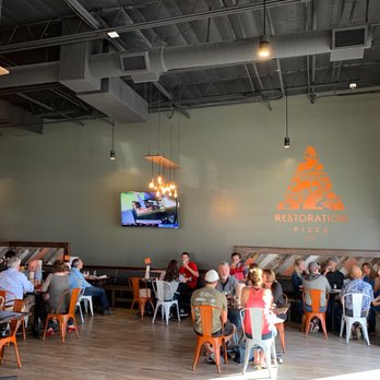 Restoration Pizza - So much room - Pizza Near Me - Albuquerque, New Mexico Restoration Pizza - So much room - Pizza Near Me - Albuquerque, New Mexico