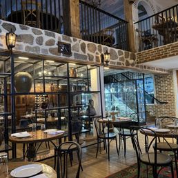 Inside restaurant Inside restaurant