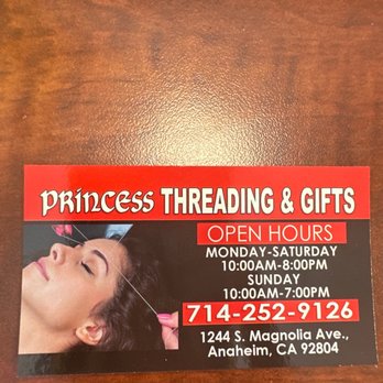 Princess Threading - Princess Threading - Threading Services Near Me - Anaheim, California Princess Threading - Princess Threading - Threading Services Near Me - Anaheim, California