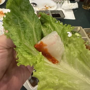 Pado is Back - Fish wrapped in lettuce !!!!! OmG - Korean Near Me - Flushing, New York