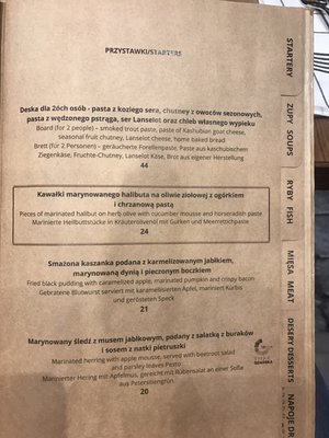 Menu photo 8 Zafishowani Gdańsk, PM Menu photo 8 Zafishowani Gdańsk, PM