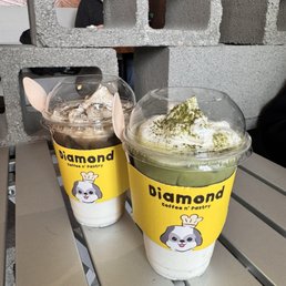 Hojicha & Matcha Einspanner Hojicha & Matcha Einspanner