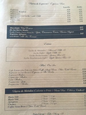 Menu photo 3 Café Cafetal Puerto Escondido, OAX Menu photo 3 Café Cafetal Puerto Escondido, OAX