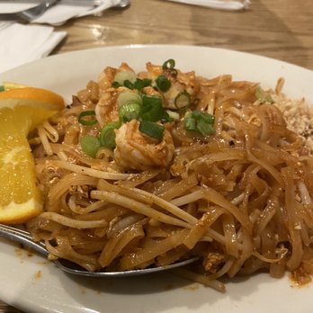 Thai Original BBQ - Shrimp pad Thai, shareable portions - Thai Near Me - Cerritos, California Thai Original BBQ - Shrimp pad Thai, shareable portions - Thai Near Me - Cerritos, California