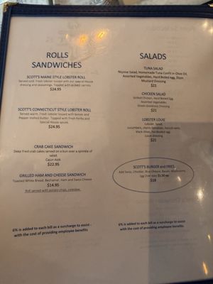 Menu photo 2 Scott's Chowder House San Francisco, CA Menu photo 2 Scott's Chowder House San Francisco, CA