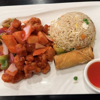 Dragon City - Lunch Special - Sweet & Sour Pork - Chinese Near Me - Pleasanton, California