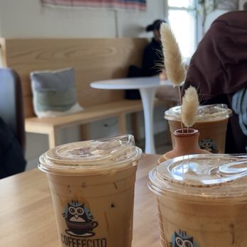 Coffeecito House - Crème brûlée and churro latte. - Coffee & Tea Near Me - Riverside, California