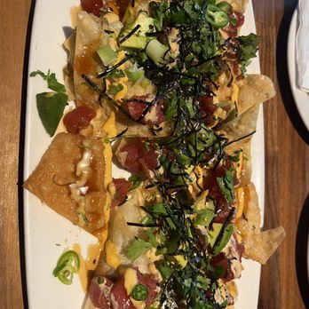 Yard House - Poke Nachos - New American Near Me - Sacramento, California Yard House - Poke Nachos - New American Near Me - Sacramento, California