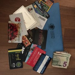 The Hapa Way - Check all pockets to items before letting them go. Made sure no pertinent information was showing before taking the picture.