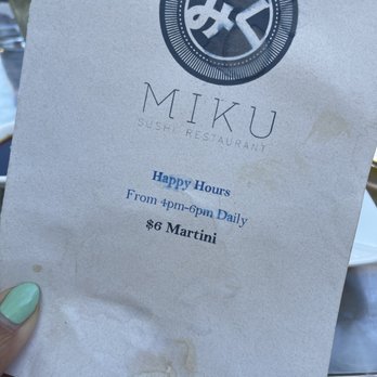 Miku Sushi Restaurant - Sushi Bars Near Me - Chicago, Illinois Miku Sushi Restaurant - Sushi Bars Near Me - Chicago, Illinois