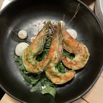 Löyly - Tiger shrimp appetizer - Scandinavian Near Me - Helsinki, 18