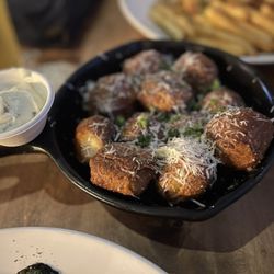 Karl Strauss Brewing Company - Duck fat pretzel bites.