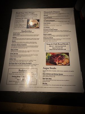Menu photo 1 DreamCatchers Restaurant Sault Ste. Marie, MI
