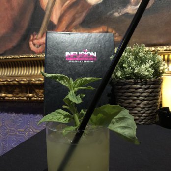 Infusion Lounge - Cocktail class drink 2. Cucumber, ginger gin cocktail with chartreuse and basil! - Lounges Near Me - Philadelphia, Pennsylvania Infusion Lounge - Cocktail class drink 2. Cucumber, ginger gin cocktail with chartreuse and basil! - Lounges Near Me - Philadelphia, Pennsylvania