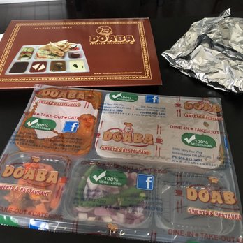 Doaba Sweets & Restaurant - Nice take out packing - Indian Near Me - Brampton, Ontario