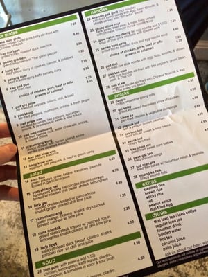 Menu photo 8 Thai Canteen Davis, CA