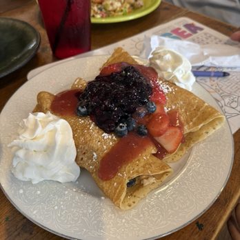 Comfort Cafe - Berry mix crepe - Breakfast & Brunch Near Me - San Antonio, Texas Comfort Cafe - Berry mix crepe - Breakfast & Brunch Near Me - San Antonio, Texas
