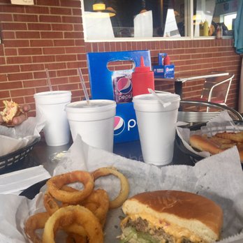 The Dive N - Pimento burger and onion rings - Diners Near Me - Pineville, North Carolina The Dive N - Pimento burger and onion rings - Diners Near Me - Pineville, North Carolina