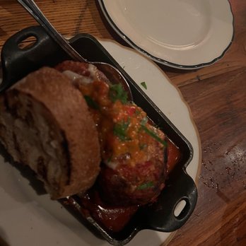 Barbuzzo - Caciocavallo Stuffed Meatballs - Mediterranean Near Me - Philadelphia, Pennsylvania