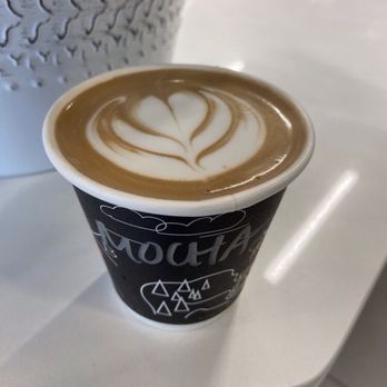 Ember and Bean Roasting - A small mocha.  Very tasty. - Coffee Roasteries Near Me - Oakdale, Minnesota