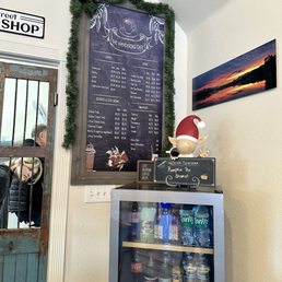 Coffee menu