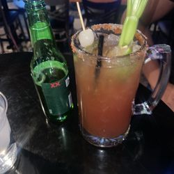 The District Pub & Kitchen - Clamato/red beer