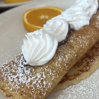 Old German Bakery & Restaurant - Crepe no different than their German pancake batter, difference is the price, nothing special ! - Bakeries Near Me - Fredericksburg, Texas