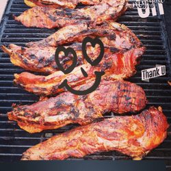 Callies Finger Foods - Pork RIB TIPS, Chicago Style, BBQ sauce or Mild sauce.