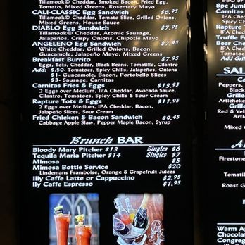 Congregation Brewery & Cocina - Menu as of August 2021 - Pubs Near Me - Pasadena, California