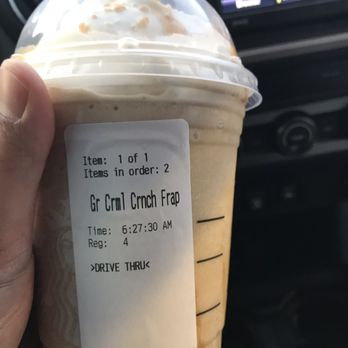 Starbucks - Caramel crunch frap - Coffee & Tea Near Me - Wilmington, North Carolina
