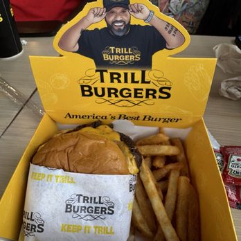 Trill Burger - OG Trill burger combo - Burgers Near Me - Spring, Texas
