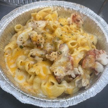 Pacific Boil & Lounge - Mac and Cheese with lobster. - Seafood Near Me - Tigard, Oregon Pacific Boil & Lounge - Mac and Cheese with lobster. - Seafood Near Me - Tigard, Oregon