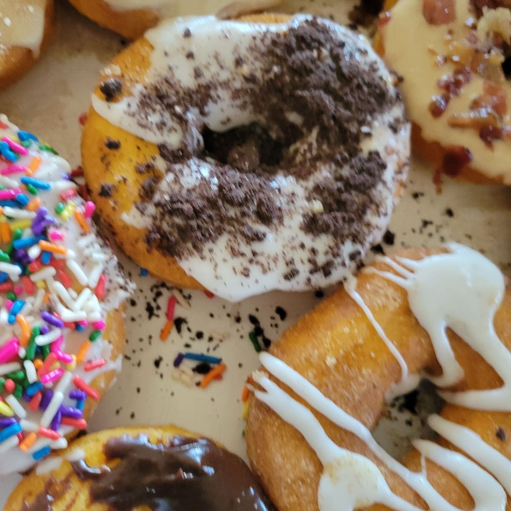 Duck Donuts - Poorly iced donuts - Desserts Near Me - Bristow, Virginia