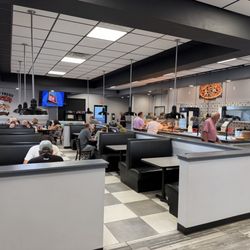 Inside seating