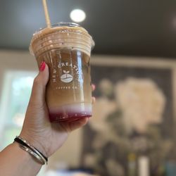 New Creations Coffee - August specialty latte
