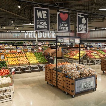 Meijer - a produce section of a grocery store - Department Stores Near Me - Bolingbrook, Illinois